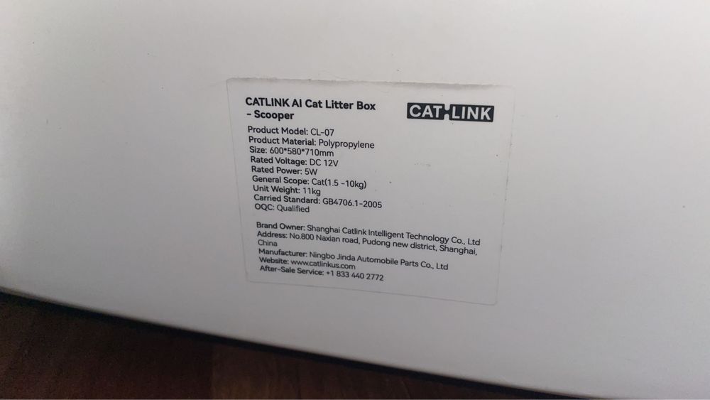 Litiera Pisici CatLink Scooper Pro