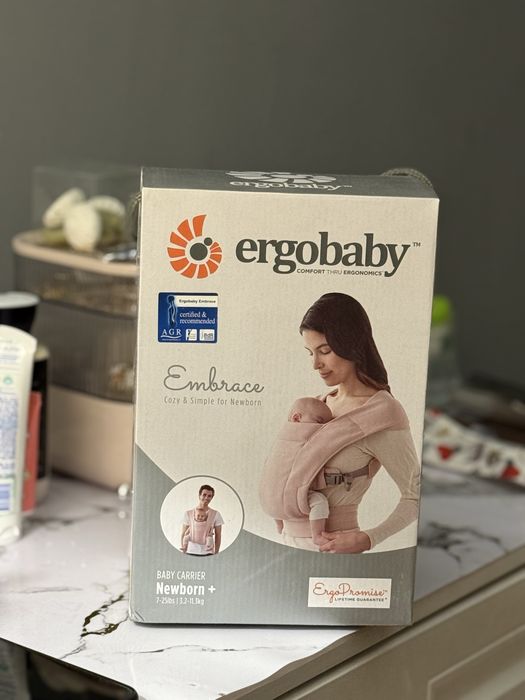 срочно продам ergobaby embrace эргорюкзак оригинал