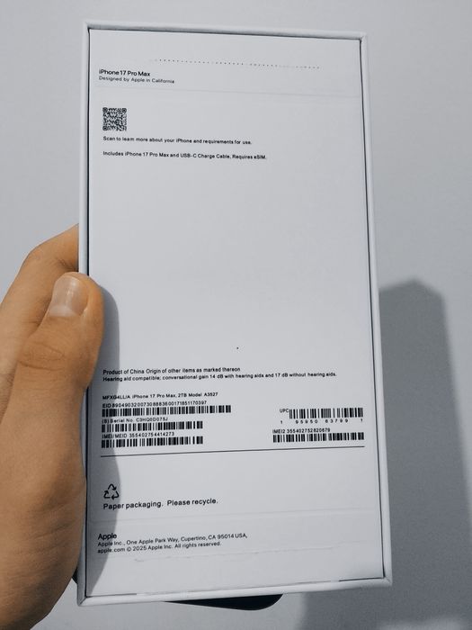 Iphone 17 pro max