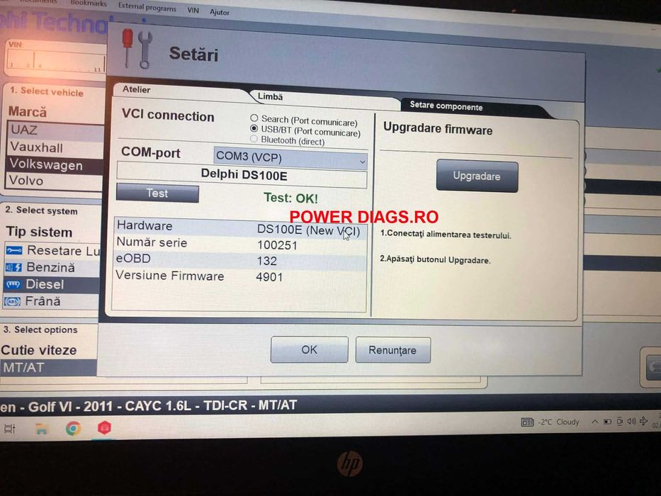 DELPHI PRO+ 2026 Hight Quality cu O SINGURA PLACA Firmware: 4901