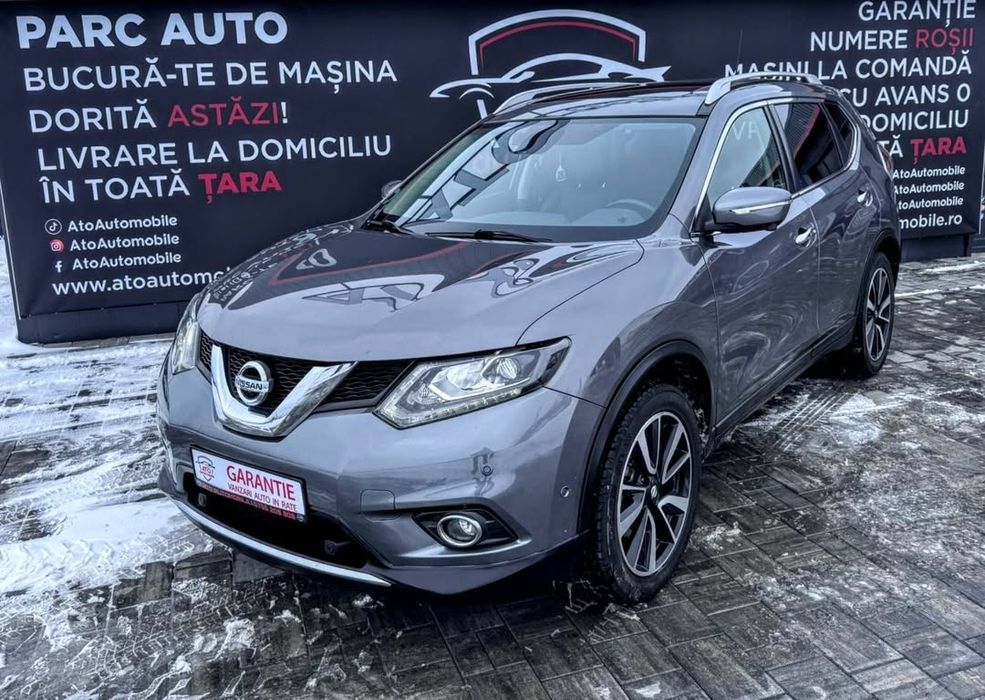•Nissan X-trail~Tekna 7~ Locuri~4x4~2017.12~Garantie~Rate cu avans0•