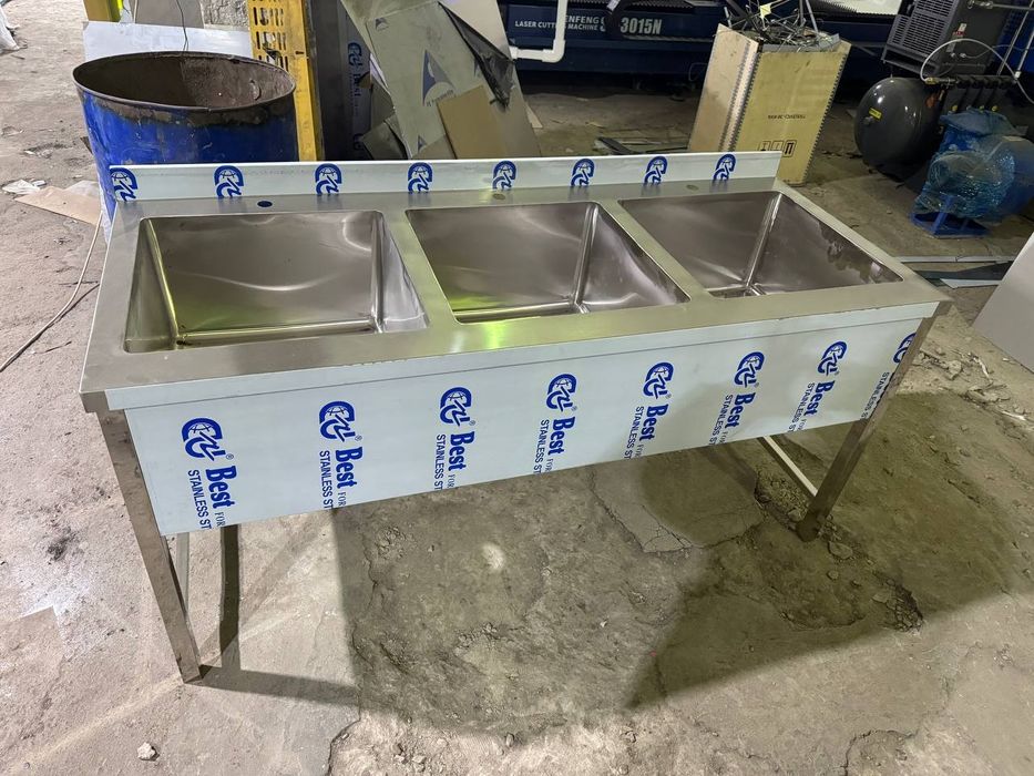 Моечная ванна разных видов