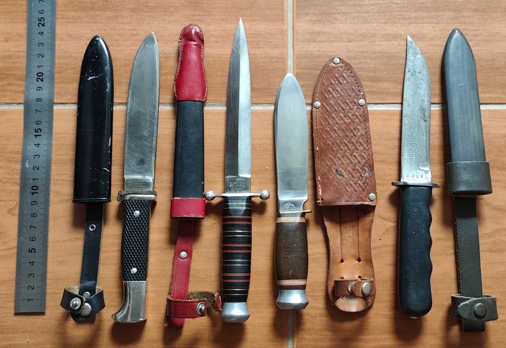 Solingen and USSR knives