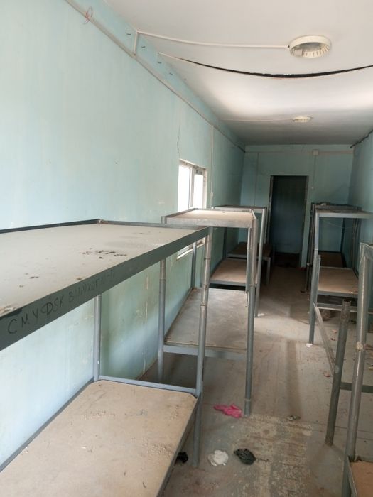 Контейнер домик сотилади кровати бор