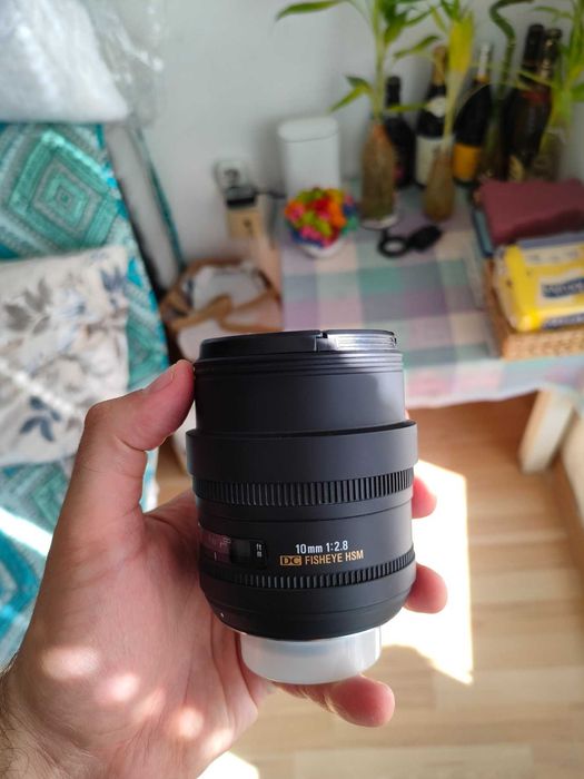 Sigma 10mm f/2.8 Fisheye за Никон