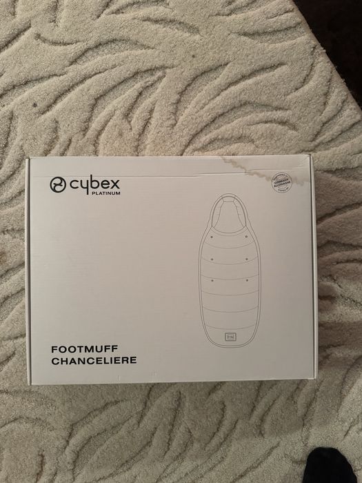 Зимен чувал Cybex Platinum Footmuff Sepia Black