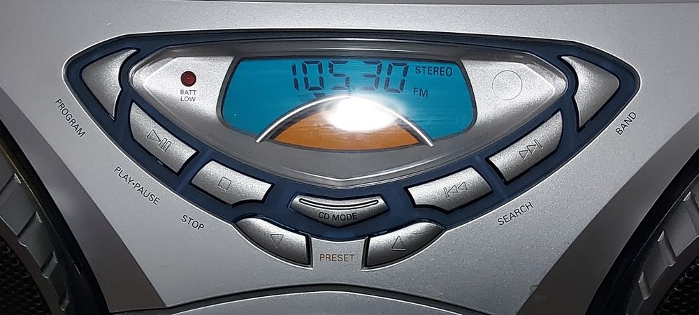 Vand radiocasetofon/CD player