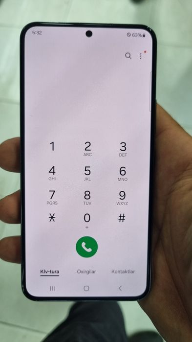 S 22+ yevro 8ga 128xotra. Ekran tiniq ramkasida biroz chaqasi bozi
