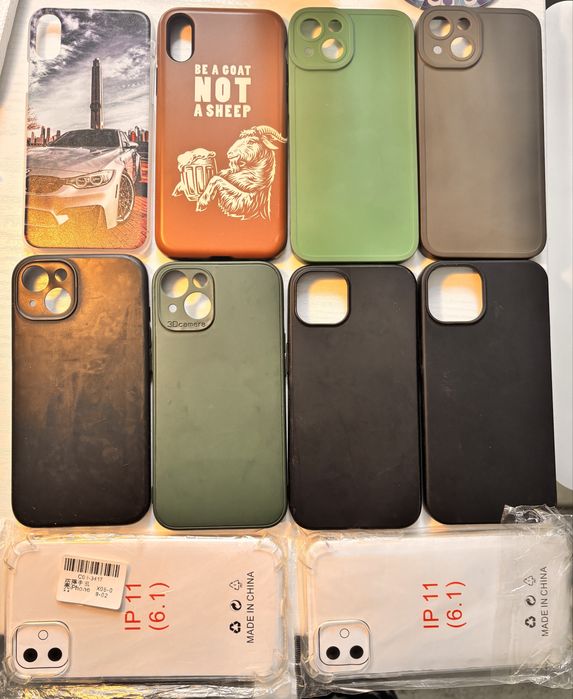 Huse și folii IPhone 14, 13, 11, X, 8, 5