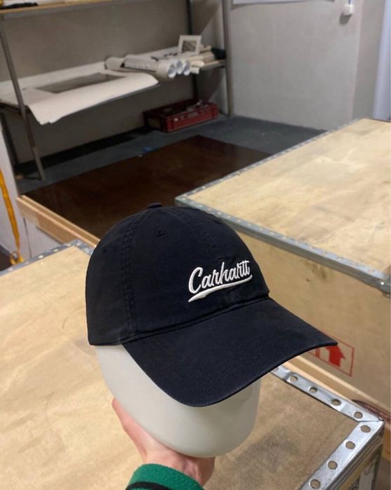 carhartt wip script logo винтидж шапка y2k