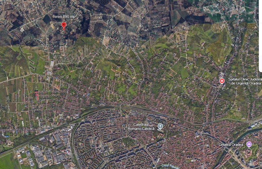 Teren Intravilan Oradea -  857mp - zona Dealuri
