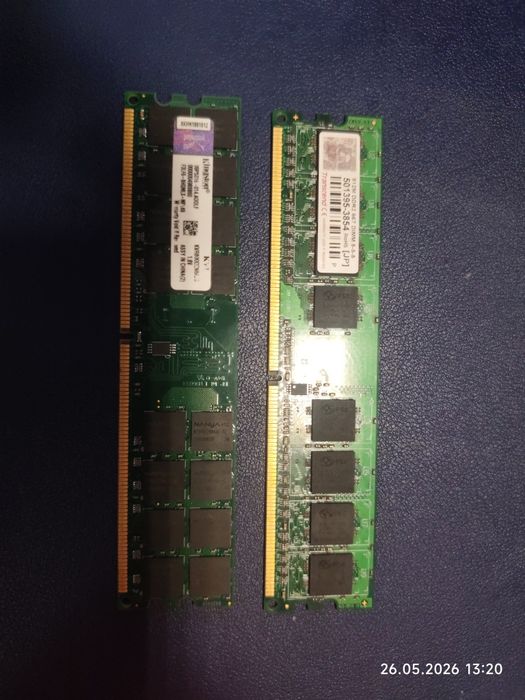ОЗУ ddr2  2 штуки
