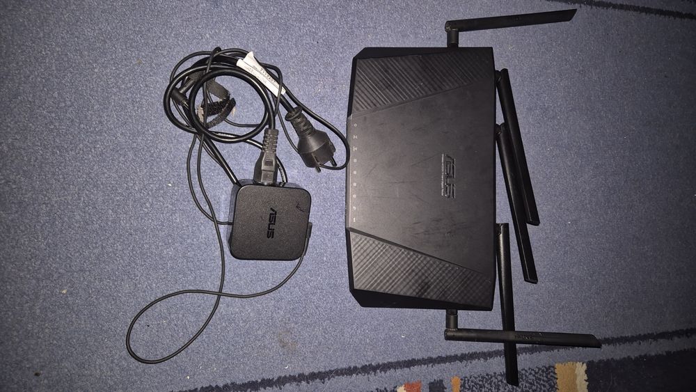 Router ASUS RT-AC3200, Tri-Band, AC 3200, 600 + 1300 + 1300 M