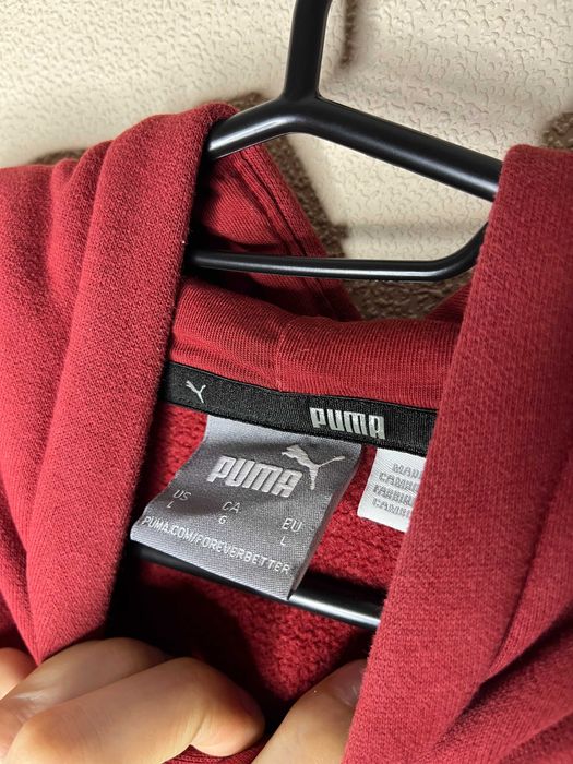 Puma Red Logo Sweatshirt Мъжко Горнище