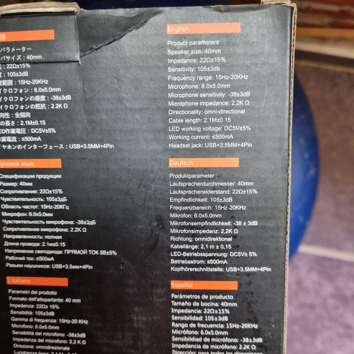 KOTION EACH G9000 Căști de jocuri cu fir pentru PC, PS4 și PUBG