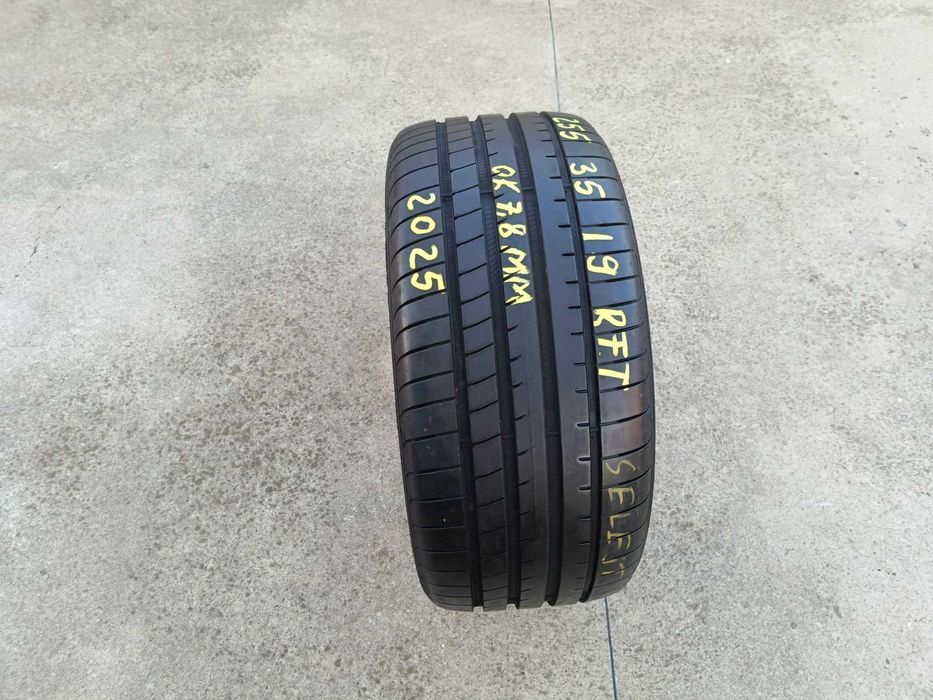 O anvelopa vara 255 35 19 goodyear asymmetric 3 run flat 7,8 mm dot 2025