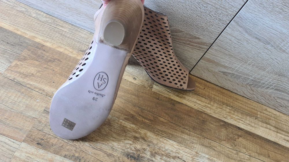 Боти естествена кожа, 39н. 20€