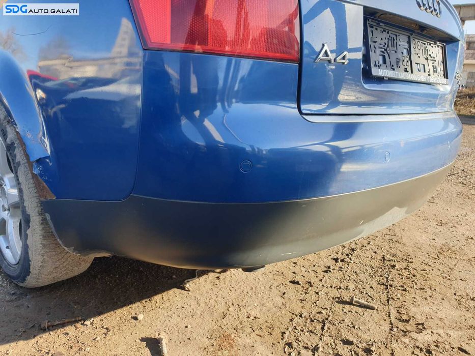 Bara Spoiler Spate cu Locas Senzori Parcare Audi A4 B6 Berlina Sedan 2001 - 2005 Culoare LZ5W