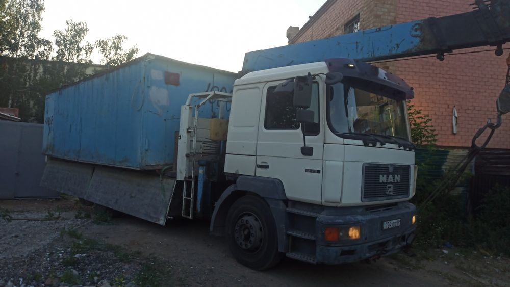 Манипулятор Ман кран 7 тонна