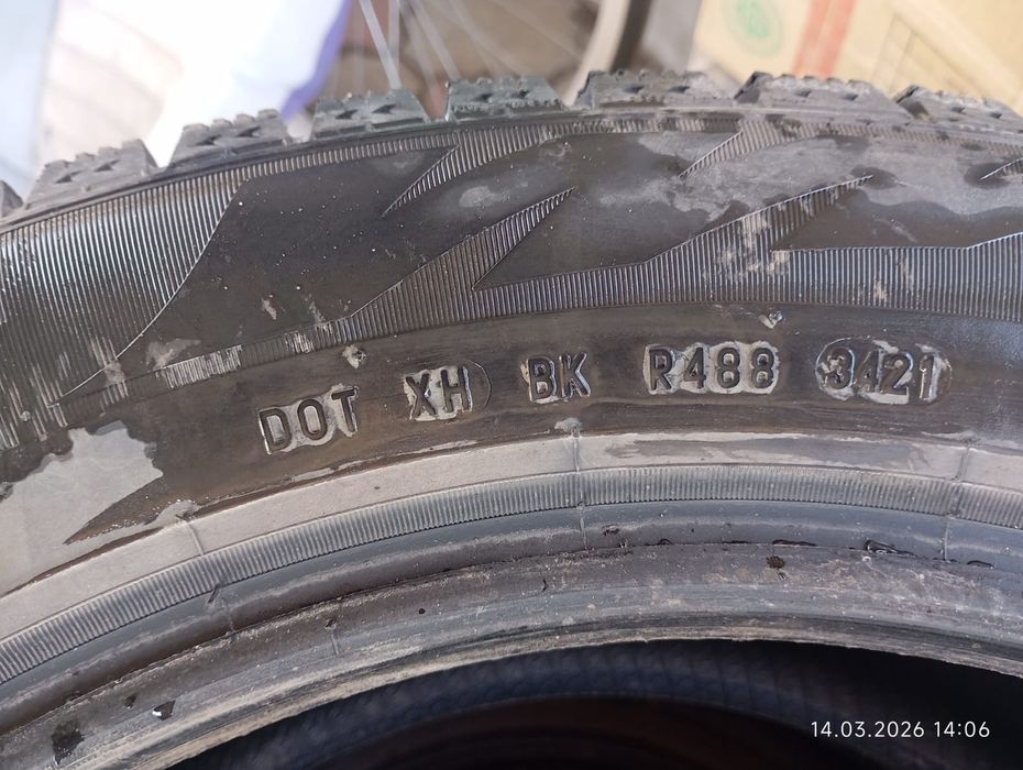 Зимняя резина на шипах