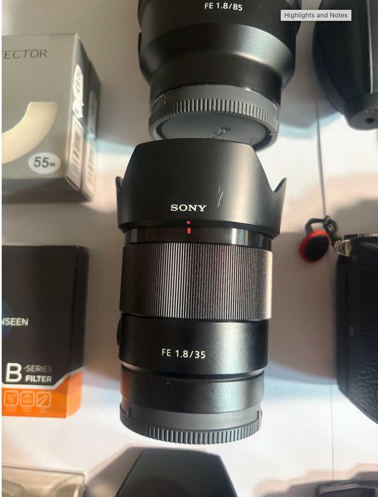 Sony A7 III (8061 кадъра) + 3 Обектива + Топ Филтри и Аксесоари