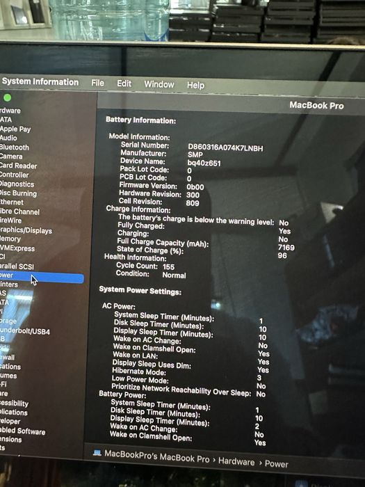 Macbook pro 16 inch 2019 touch bar i9 16gb 1 tb radeon pro 5500’