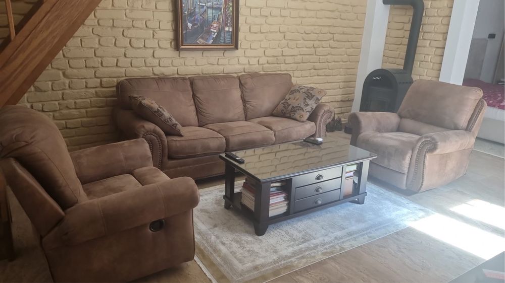 Set canapea si 2 fotolii