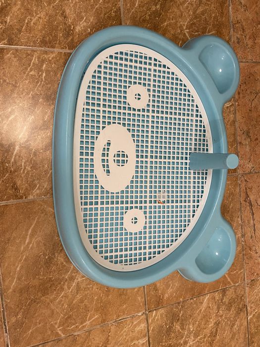 Туалет для собак щенков мальчиков со столбиком