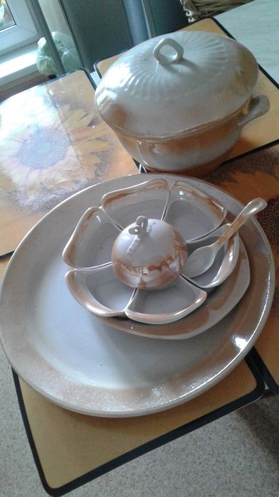 Супница  керамика.  Новая  ( СССР)