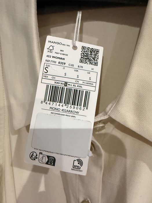 Гащеризон Mango, BELT SHORT JUMPSUIT