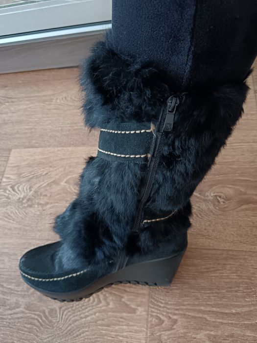 Сапоги зимние кролик