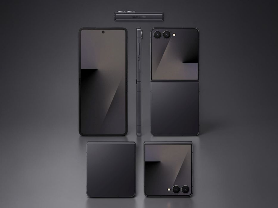 НОВ! Samsung Galaxy Z Flip 7 FE 5G 256GB White / Black 2г. Гаранция!