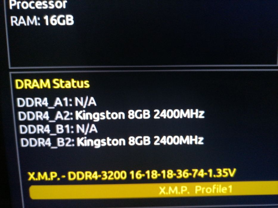 Memorii Ram kingston fury rgb ddr4 3200mhz 16 gb ram