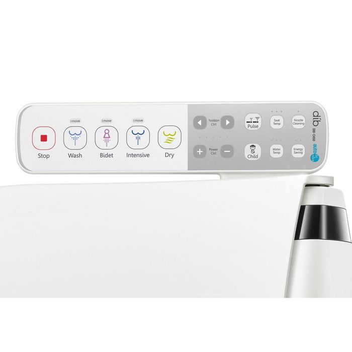 Bideu electric Living Solutions DIB C430, sezut incalzit, uscare cu aer cald, temperatura apei reglabila