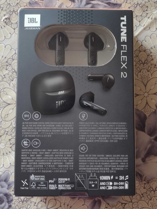 слушалки JBL TUNE FLEX 2