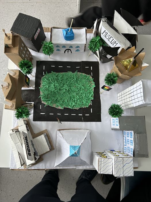 Макет города