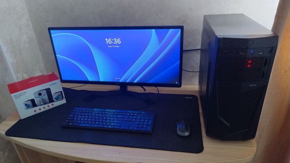 Игровой ПК Ryzen 5 3600 / RTX 2060 6GB / 16GB / Монитор LG 29