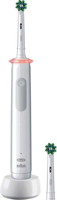 Електрическа четка за зъби Braun Oral-B Pro 3 3000 CrossAction Бяла
