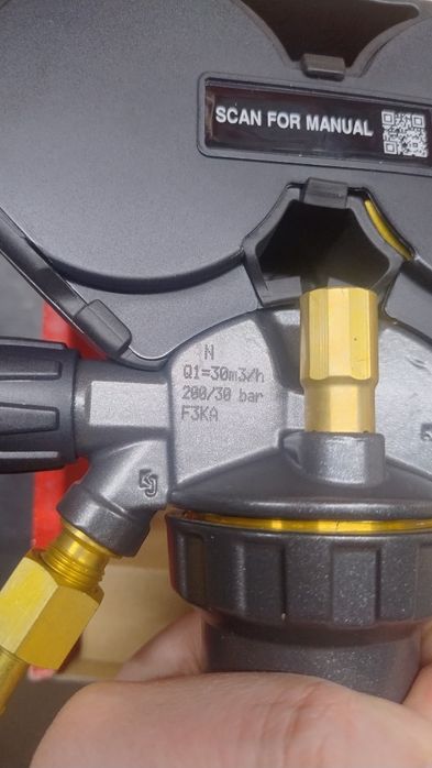 Regulator presiune azot - nou