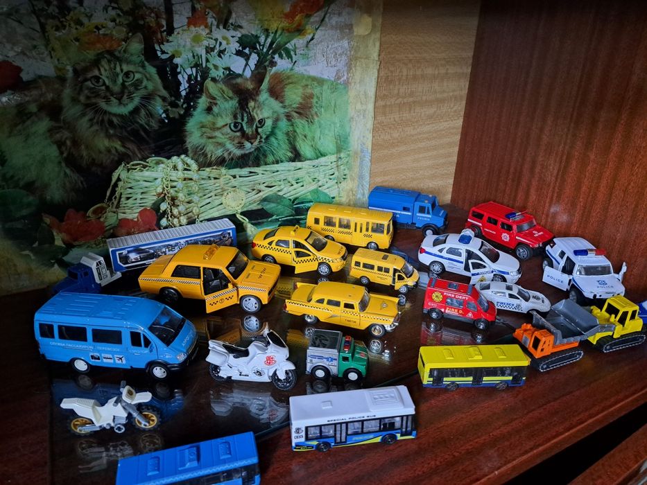 Колекция  машинок .
