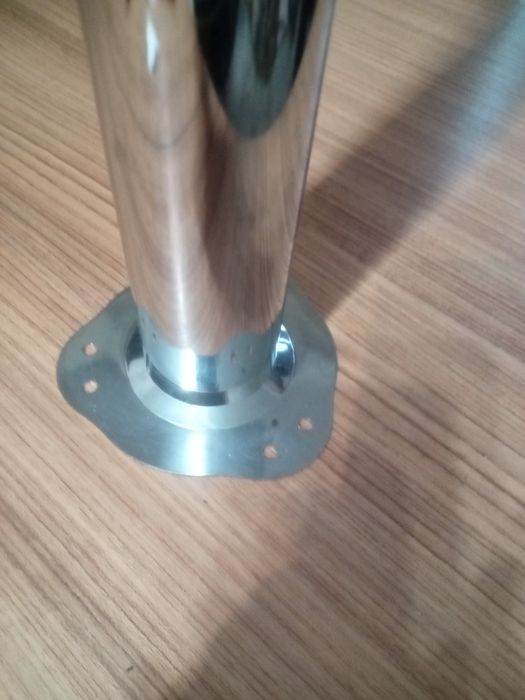 Барная ножка,хром.