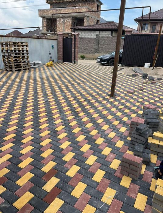 Брусчатка прессованная