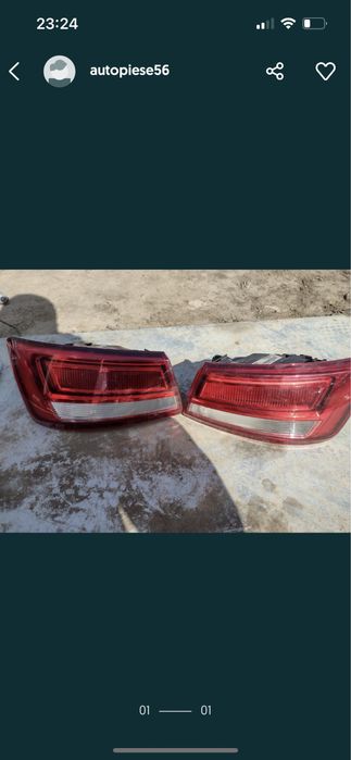 Stop tripla lampa spate stanga dreapta audi A3 8V Sedan dezmembrari