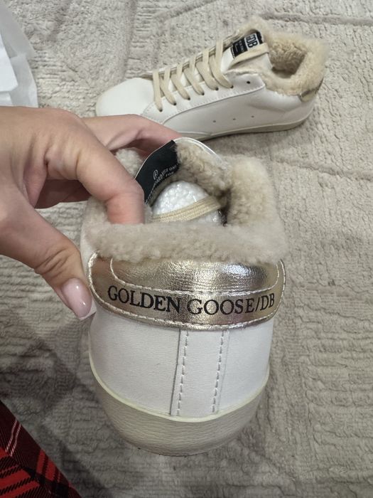 Зимние кроссовки golden goose
