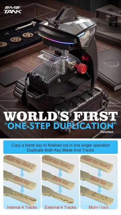 машина станок для ключей с ЧПУ 2M2 TANK 2 Pro