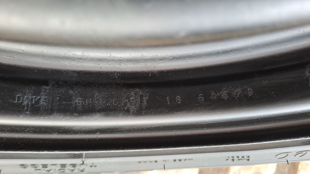 1бр. РЕЗЕРВНА 15" 4Х108мм Пежо, Ситроен/ 4X108 Peugeot, Citroen