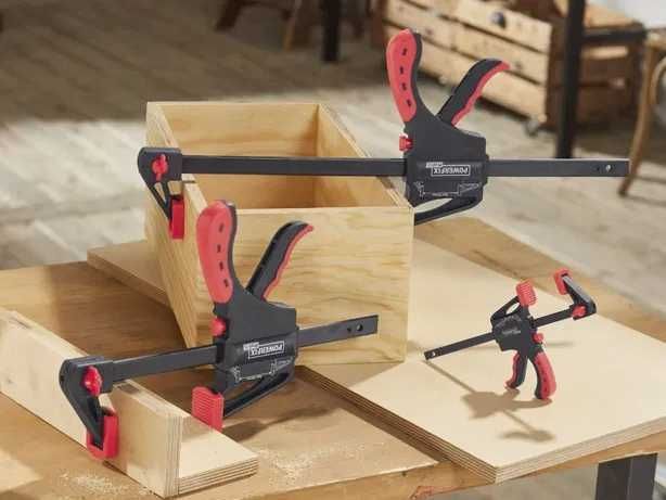 Струбцина быстрозажимная столярная Strubtsina