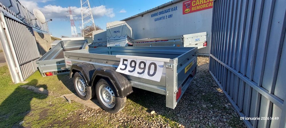 SUPER PROMOTIE! Remorca 2 axe 750 kg categoria B