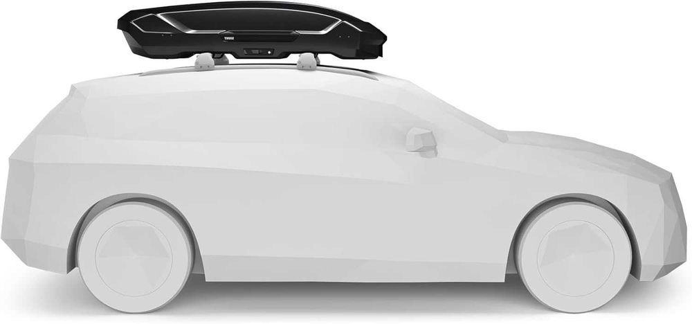 Автобокс Thule Motion 3 XL Black 500 литра Черен гланц багажник за автомобил