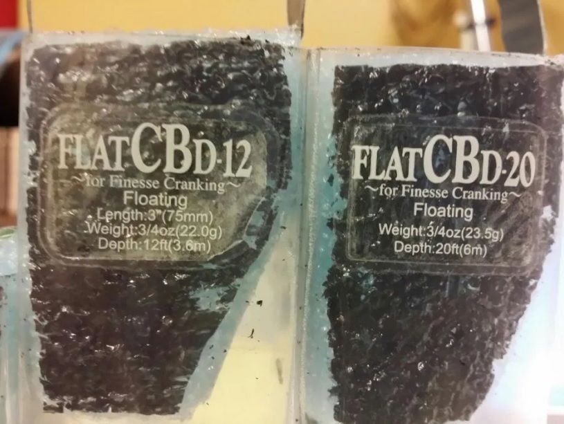 Voblere LUCKY CRAFT Flat si Fat. Made in Japan. NOI!